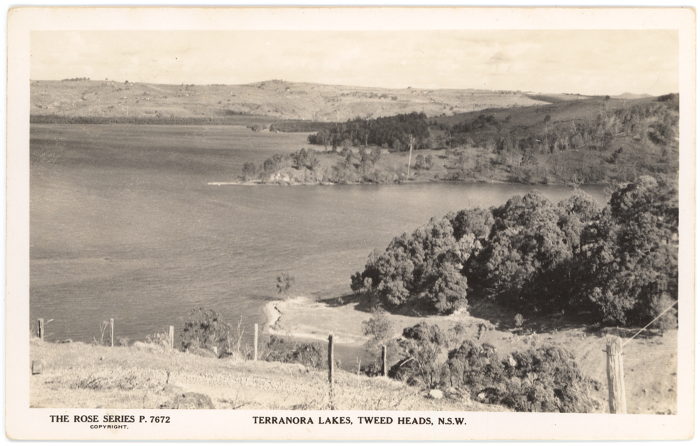 Postcard - Terranora Lakes, Tweed Heads, N.S.W. - The Rose Series P.7672 - 1000x637.png